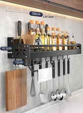 Load image into Gallery viewer, Wall Mounted Kitchen Storage Rack Organizer

