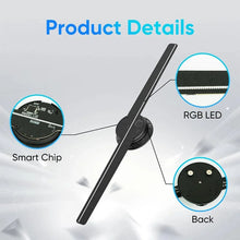 Load image into Gallery viewer, 3D Hologram LED Fan Projector
