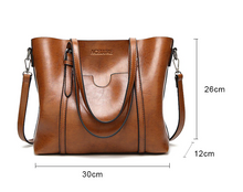 Load image into Gallery viewer, Women's Leather Luxury Shoulder Bag
