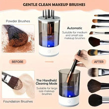 Load image into Gallery viewer, Automatic Electric Makeup Brush Cleaner
