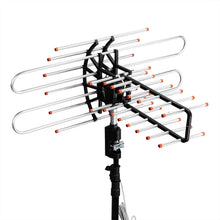 Load image into Gallery viewer, Outdoor Long Range 500+ Mile TV Antenna With UHF/VHF/FM Radio
