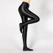 Load image into Gallery viewer, Glossy Opaque Shiny High Waist Sexy Stockings - High Elastic Skinny Leggings Pencil Pants
