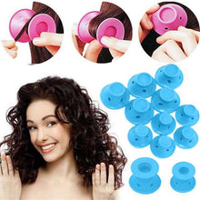 Load image into Gallery viewer, Silicone magic curlers (set of 10)
