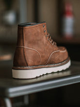 Load image into Gallery viewer, Men's Full Grain Leather Moccasin Toe Work Boots
