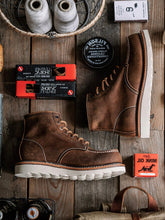 Load image into Gallery viewer, Men's Full Grain Leather Moccasin Toe Work Boots
