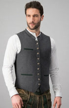 Load image into Gallery viewer, Elegant Men's Traditional Vest In Gray

