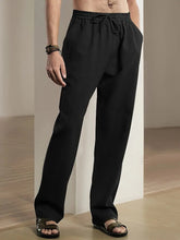 Load image into Gallery viewer, Baggy Linen Pants For Men
