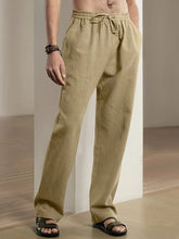 Load image into Gallery viewer, Baggy Linen Pants For Men
