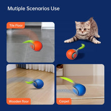 Load image into Gallery viewer, Interactive Rechargeable Cat Toy Ball
