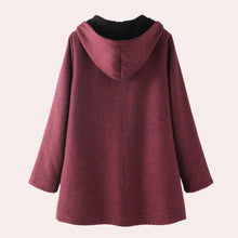 Load image into Gallery viewer, Women's Casual Warm Hooded Jacket
