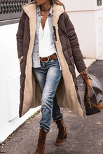 Load image into Gallery viewer, Long comfortable coat for women
