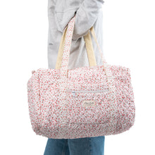 Load image into Gallery viewer, Peony Floral Travel Duffel
