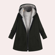 Load image into Gallery viewer, Women's Casual Warm Hooded Jacket
