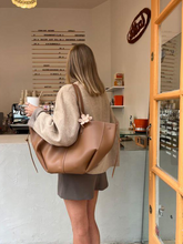 Load image into Gallery viewer, Vintage women's tote bag | Spacious shoulder bag

