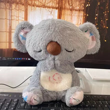 Load image into Gallery viewer, Anxiety Relief Koala Plush Toy with Music, Lights and Rhythmic Breathing Motion
