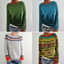 Load image into Gallery viewer, Women's retro sweater
