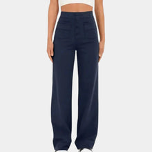 Load image into Gallery viewer, Casual High Waisted Women's Trousers
