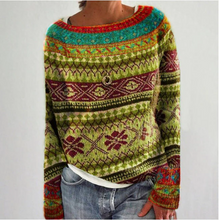 Load image into Gallery viewer, Women's retro sweater
