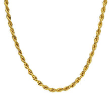 Load image into Gallery viewer, Solid Gold Rope Chain
