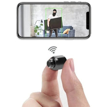 Load image into Gallery viewer, Small WiFi Security Camera Night Vision Wireless HD Kids Pet Safety Monitoring
