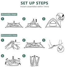 Load image into Gallery viewer, 3 Seconds Instant Pop Up Tent - For Adventure &amp; Travel

