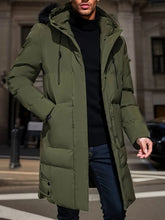 Load image into Gallery viewer, Long Winter Jacket for Men - Waterproof and Warm
