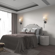 Load image into Gallery viewer, Wireless Fabric Wall Light (SET OF 2 + 2 BULBS FREE)
