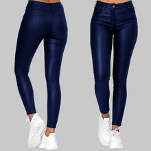 Load image into Gallery viewer, Skinny Leather Pants
