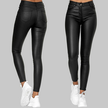 Load image into Gallery viewer, Skinny Leather Pants
