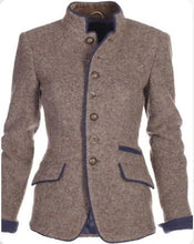 Load image into Gallery viewer, Elegant solid color women's jacket
