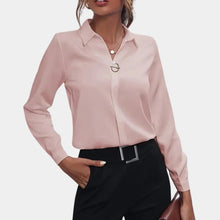 Load image into Gallery viewer, Elegant Plain Ladies Blouse
