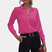 Load image into Gallery viewer, Elegant Plain Ladies Blouse
