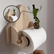 Load image into Gallery viewer, Frog Rider | Toilet Paper Holder
