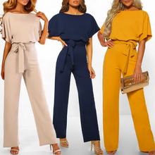 Load image into Gallery viewer, Simple and chic jumpsuit
