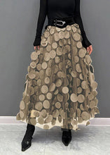 Load image into Gallery viewer, Chic Skirt Made Of Polka Dot and Tulle Patchwork
