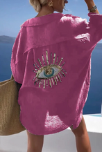 Load image into Gallery viewer, Evil Eye Shirt + Sequin Bead

