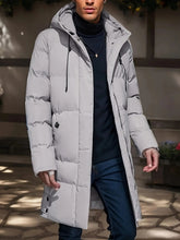 Load image into Gallery viewer, Long Winter Jacket for Men - Waterproof and Warm
