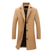 Load image into Gallery viewer, Long Winter Coat For Men
