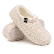 Load image into Gallery viewer, Fleeced Closed Back Indoor Slipper
