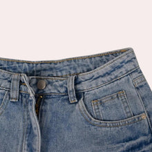 Load image into Gallery viewer, Trendy Denim Shorts for Women
