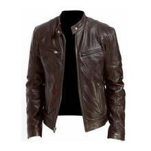 Load image into Gallery viewer, Men's leather jacket
