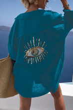 Load image into Gallery viewer, Evil Eye Shirt + Sequin Bead
