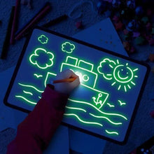 Load image into Gallery viewer, Magic LED Light Drawing Pad for kids
