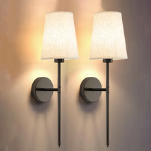 Load image into Gallery viewer, Wireless Fabric Wall Light (SET OF 2 + 2 BULBS FREE)
