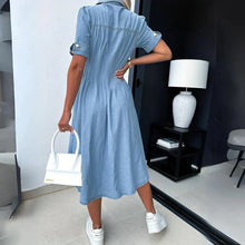 Load image into Gallery viewer, Trendy Denim Dress
