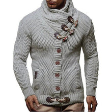 Load image into Gallery viewer, Knitted Sweater With Toggle Closure
