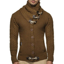 Load image into Gallery viewer, Knitted Sweater With Toggle Closure
