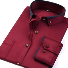 Load image into Gallery viewer, Stylish men's long-sleeved shirts: your fashion statement 2024
