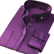 Load image into Gallery viewer, Stylish men's long-sleeved shirts: your fashion statement 2024
