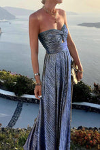 Load image into Gallery viewer, Elegant Off-The-Shoulder Sparkly Dress
